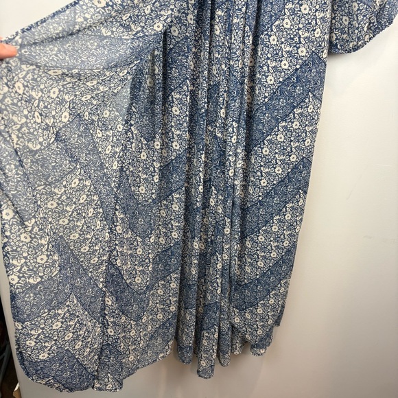 California Moonrise Boho Floral Maxi Dress | Free-Flowing Wildflower Aesthetic - Picture 7 of 15